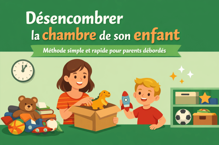 désencombrer chambre enfants