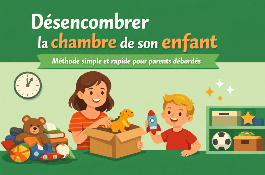 désencombrer chambre enfants