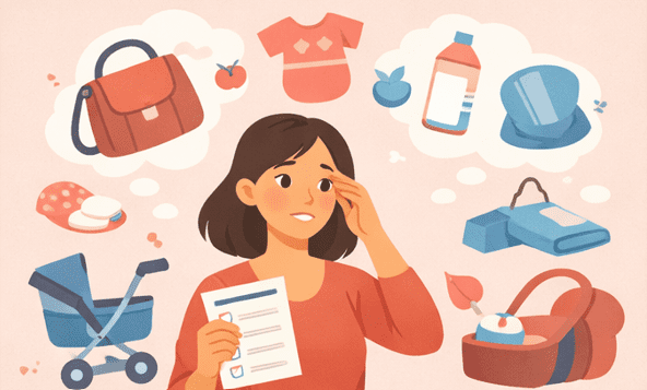 charge mentale voyage bébé préparation